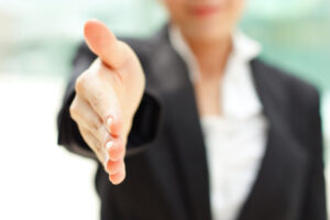 Bright business concept